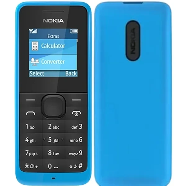 Mobitel mobile new new nokia 105 classic   slider phone in UK, classic mobile phone all colors